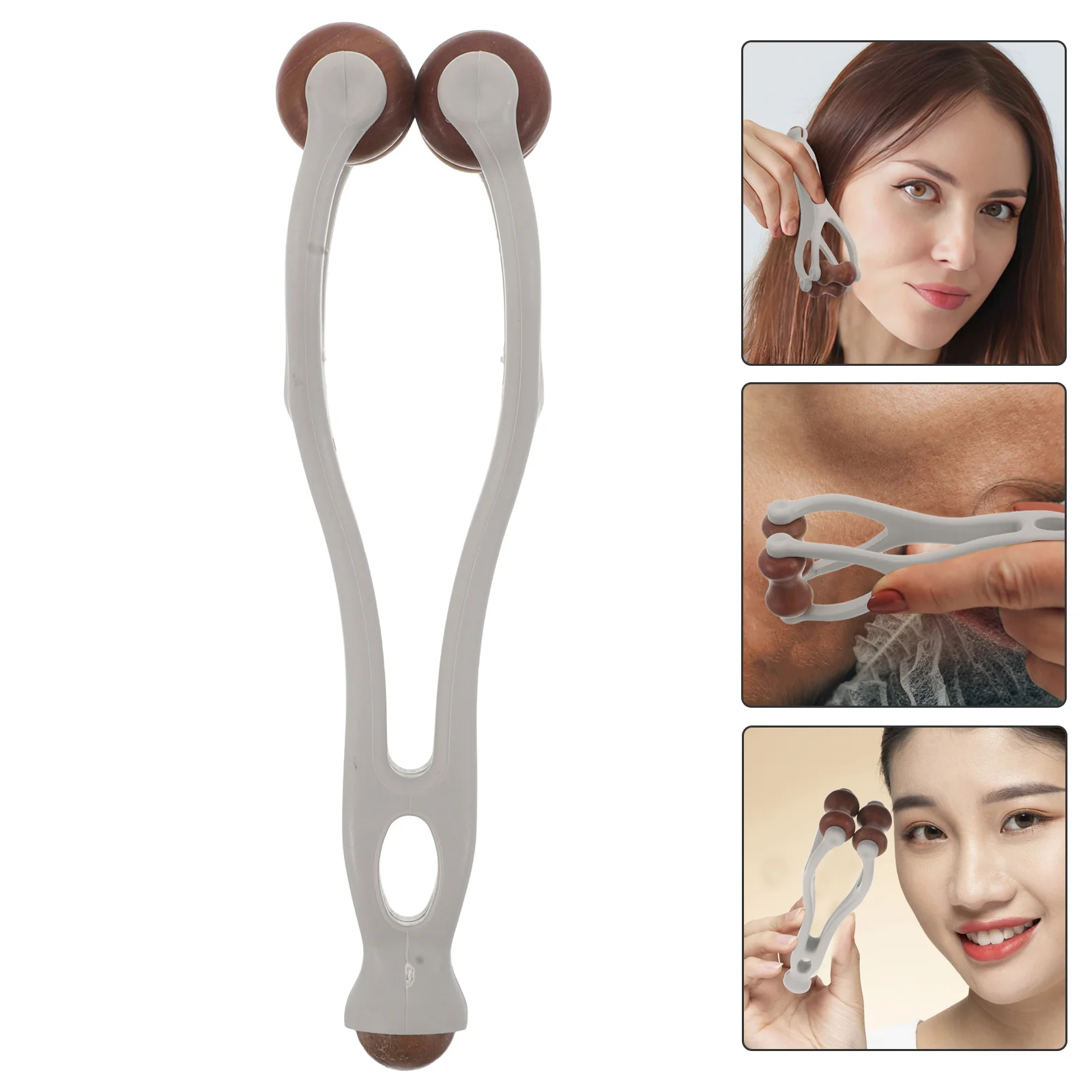 

Finger Massager Tool Red Stone Hand Therapy Roller For Hand Fatigue Relief Durable Joint Stimulation Meridian Massage