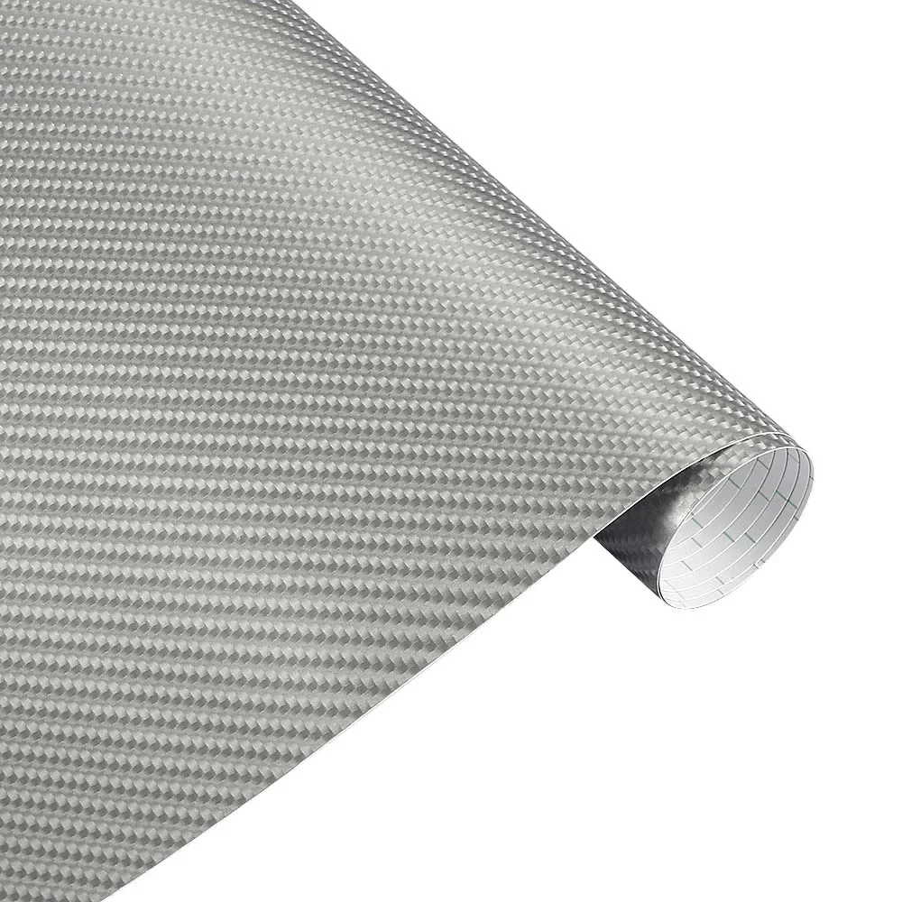 152x200 cm 4D Koolstofvezel Auto Wrap Vinyl Universele Zelfklevende Film voor DIY Kap Dak Exterieur Styling Auto Auto Body Sticker