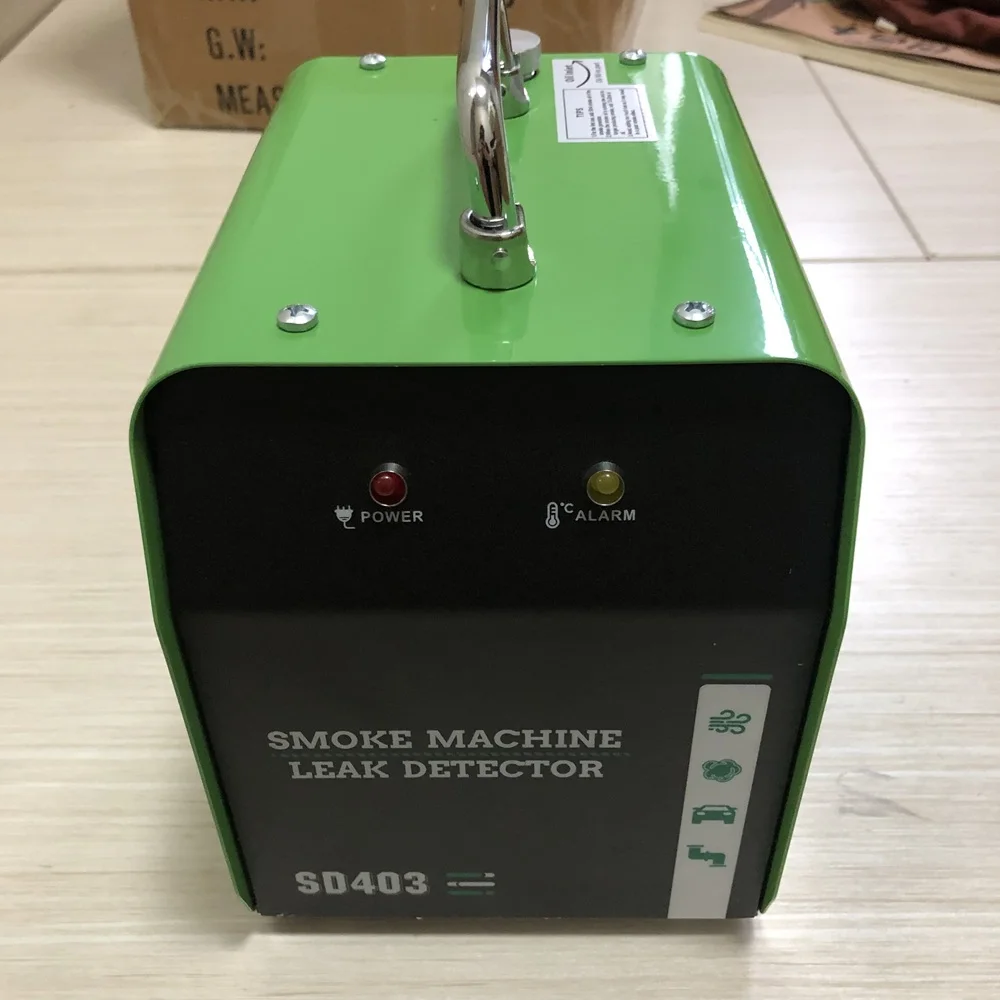 Automotive Smoke Machine for Car Trucks - EVAP Leak Detection Air Pressure Detector Pipe Smoke Leakage Analyzer Tool SD403-SD407