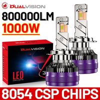 800000LM 1000W H4 H7 H11 LED CANbus K5C K6C H1 H3 H8 H9 9005 9006 HB3 HB4 9012 HIR2 Led Headlight Turbo Auto Fog Lamp 6000K 12V