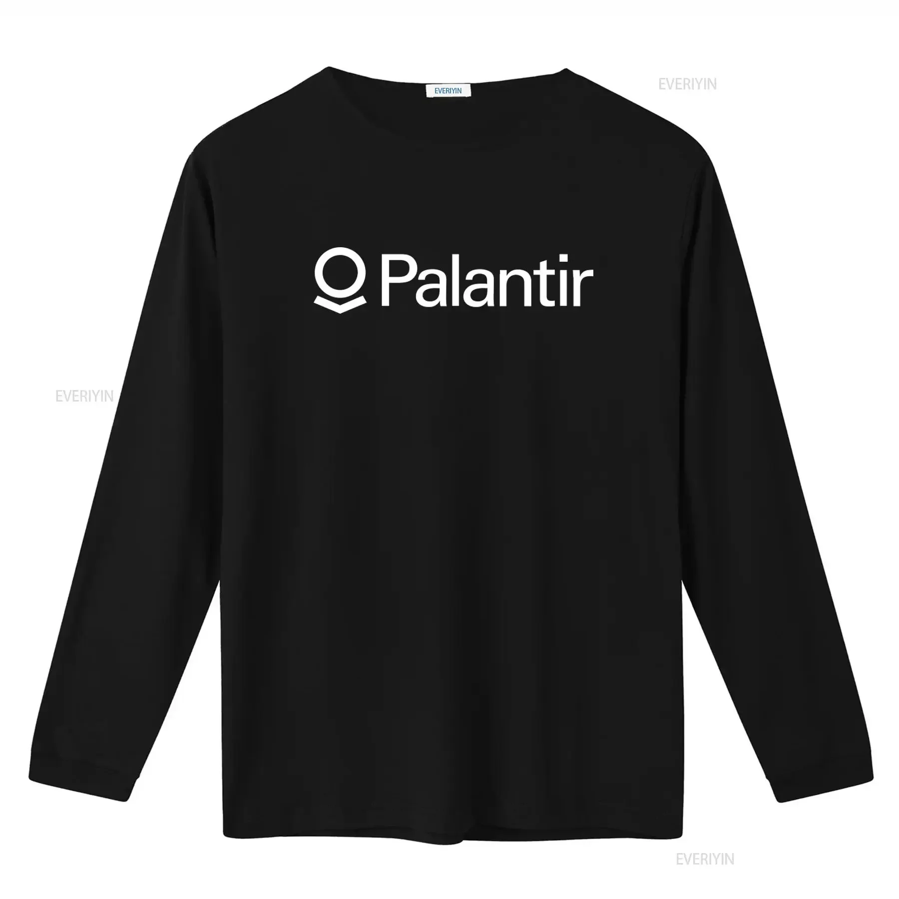 Palantir Logo T Shirt for Big Data Analytics Stock Investor Trader Trendy and Comfortable vintage Washed homme image 2