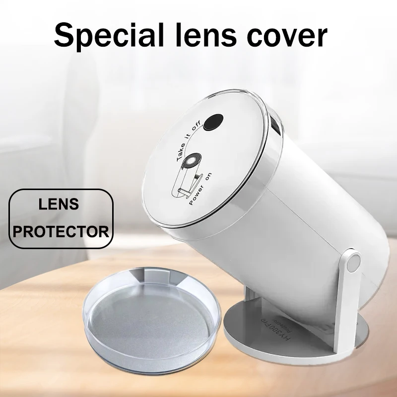 DITONG HY300 Pro+ ฝาครอบเลนส์ ปกป้องเลนส์และป้องกันฝุ่นสําหรับโปรเจคเตอร์ HY300 Ultra วัสดุพลาสติก อุปกรณ์เสริมโปรเจคเตอร์