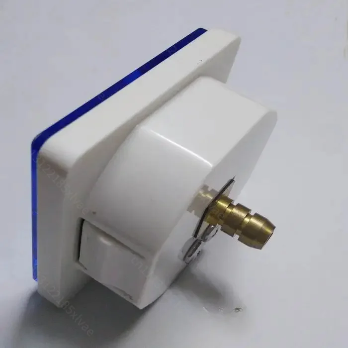 Square medical vacuum gauge/fish jump aspirator 7C/7A-23B/D negative pressure gauge sputum aspirator pressure gauge 7E-A