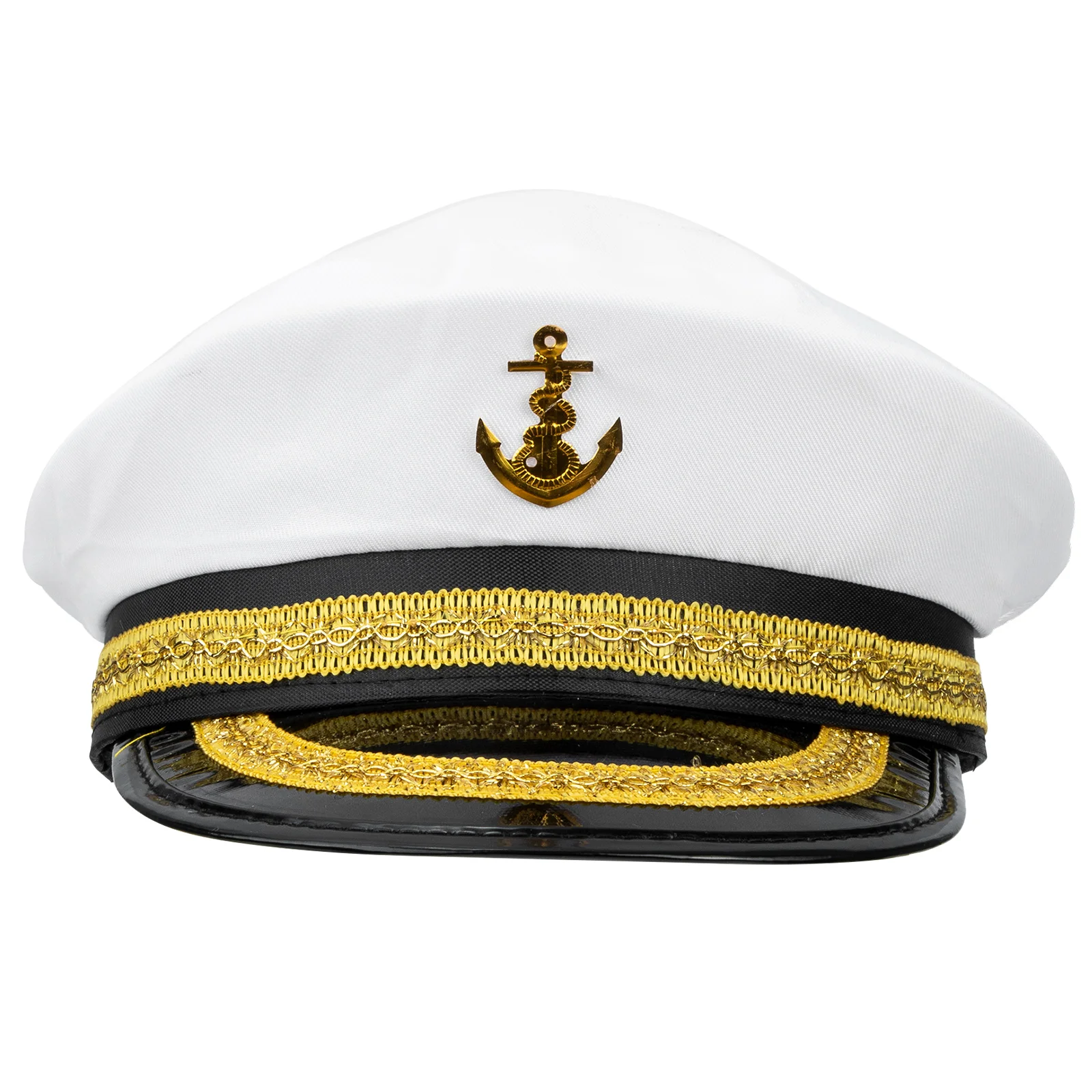 

Party Clothing Accessory Captain Hats For Boating Christmas Captains Sailor Polyester Women UV Protection