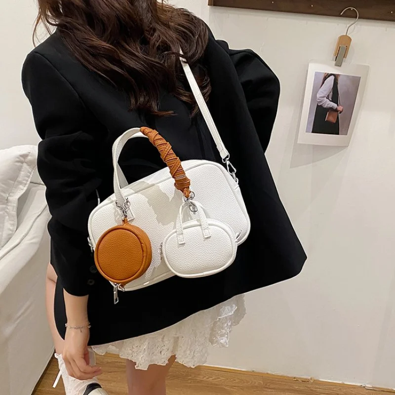 

High-End Luxury Brand Ladies Shoulder Bag Leather Elegant Crossbody Famous Designer Trendy Vintage Daily Commuter Bag​