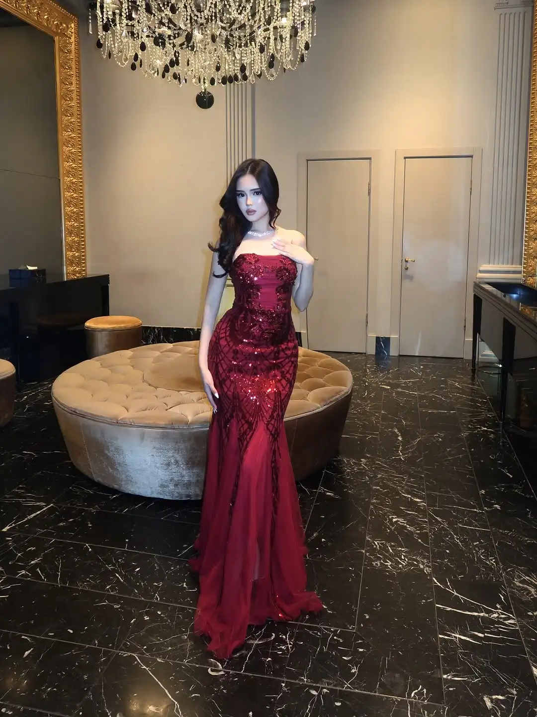 

AsaNagi Saudi Elegant Luxurious Flowers A-Line Women's Evening Dresses Prom Gowns Floor-Length Customized 2026
