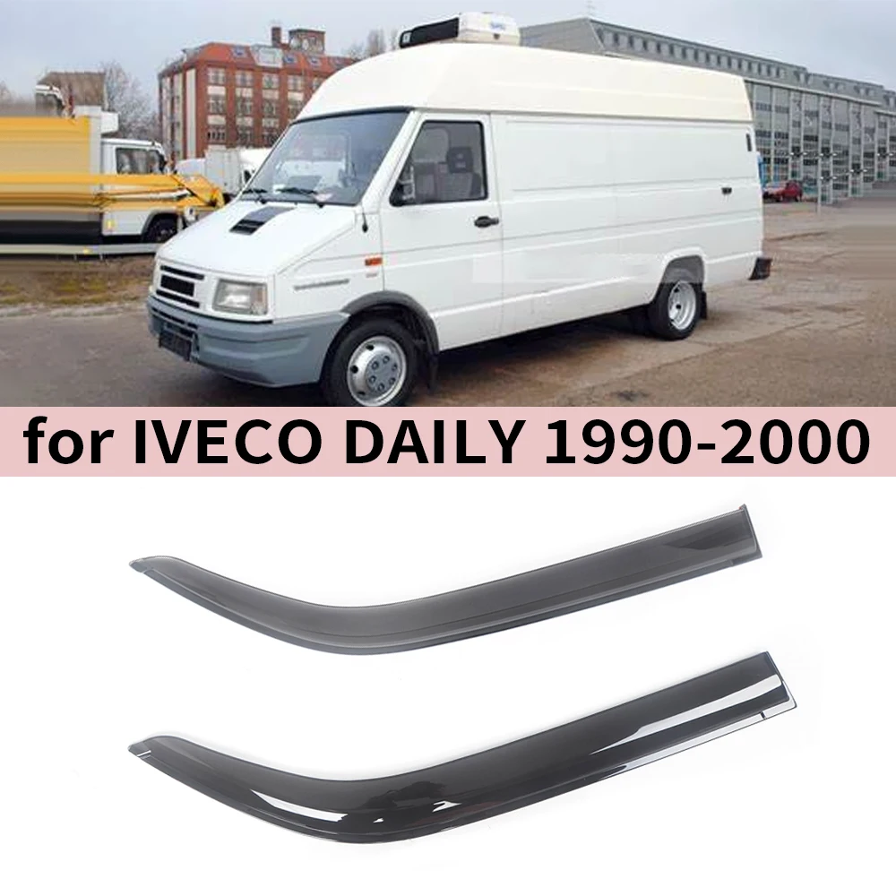 

Window Visor for IVECO DAILY 1990 1991 1992 1993 1994 1995 1996 1997 1998 1999 2000 Wind Deflectors Rain Guards Door Visor Vent