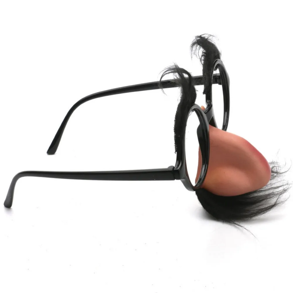 الإبداعية كبيرة الأنف لعبة اللحية نظارات نظارات الحفلات لوازم صور الدعائم مهرجان فستان رقص عيون