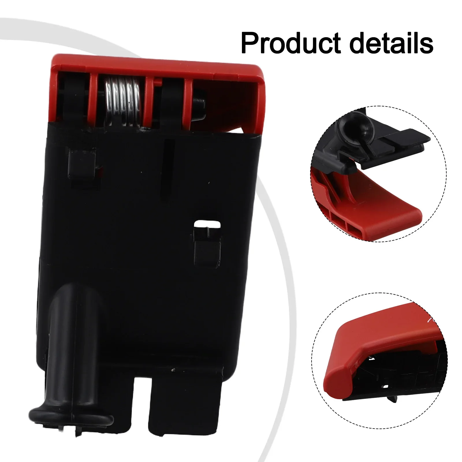 

Car Maintenance Hood Latch Handle Automotive Parts Single Piece Compatible Part Direct Fitment Plastic Material