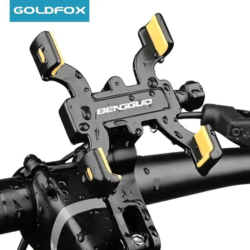 Support de téléphone universel pour vélo à rotation 360°, support de téléphone pour moto, support de téléphone pour guidon, support de téléphone portable pour téléphone de 4,5 à 7 pouces
