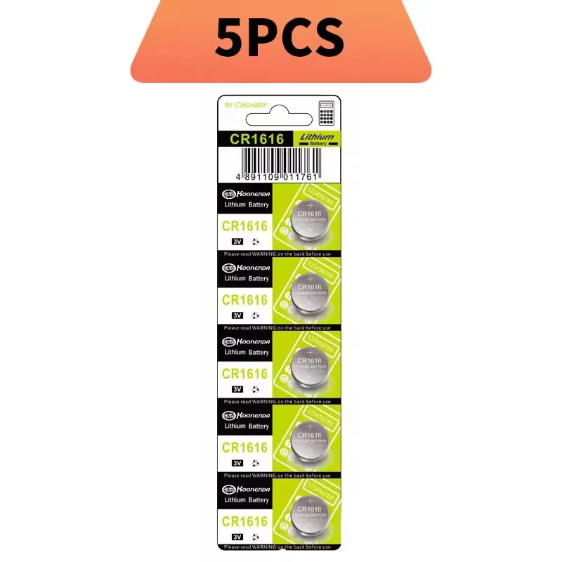 CR1616 3V Lithium Coin Cell Battery (2-100Pcs) for Car Key Fob,Watch,Glucose Monitor, Remote Control - Long-Lasting & Leak-Proof