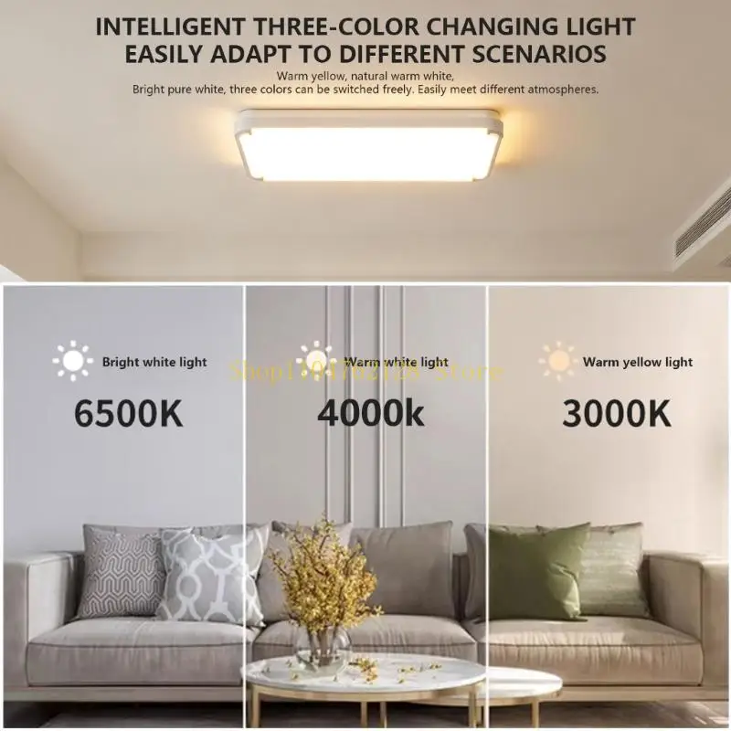 PC Aluminum Light Panel For Ceiling Fans 18W 130mm Wide for Multiple Models Gentle best sale