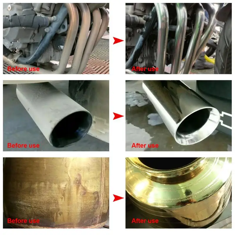 Metall politur Creme Rostent ferner Multifunktions-Polier paste zur Entfernung von Rost flecken auf Silber Kupfer Messing Chrom Porzellan