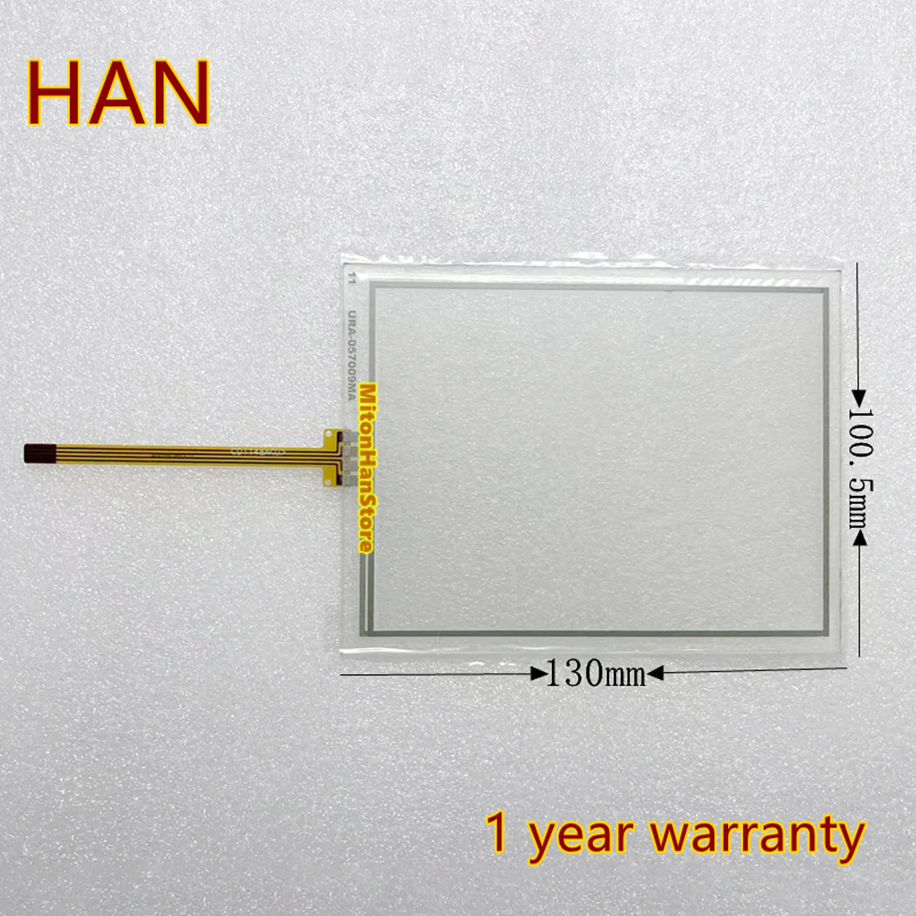 

Новый оригинальный для URA-057009MA 5,7-дюймовый сенсорный экран, стеклянный дигитайзер