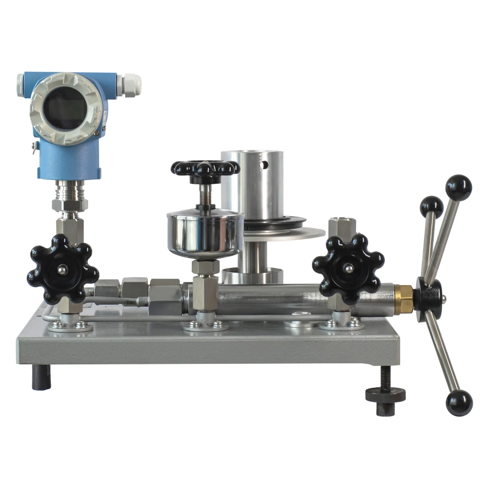 

60Mpa Bench Top Hydraulic Calibration High Accurate Piston Pressure Calibrator Pump Bar