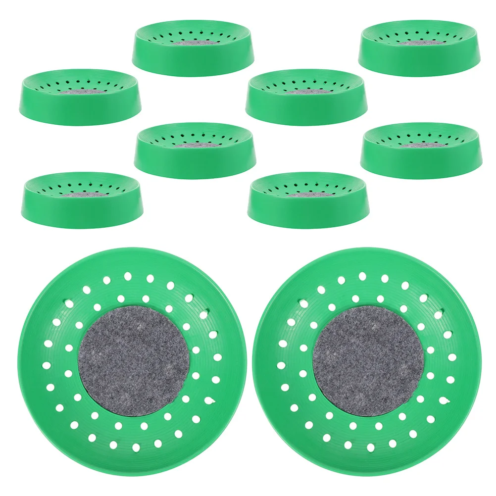 

10Pcs Pigeon Hatching Nest Plastic Bird Cage Accessories Durable Washable Small Mesh Bottom Practical Pigeon Supplies