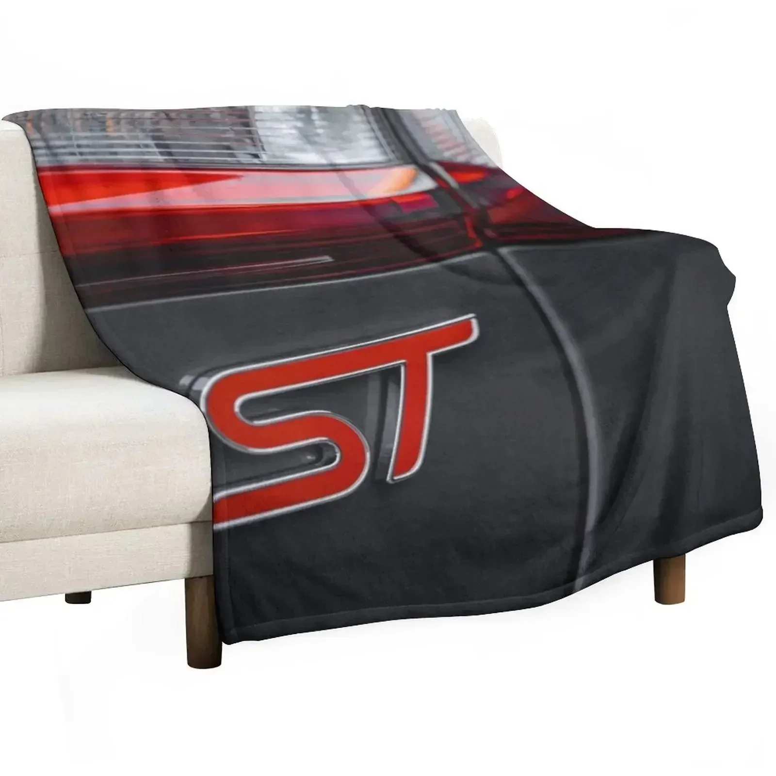 Focus ST logo Throw Blanket halloween For Baby Retros Moving Stuffeds for winter Blankets