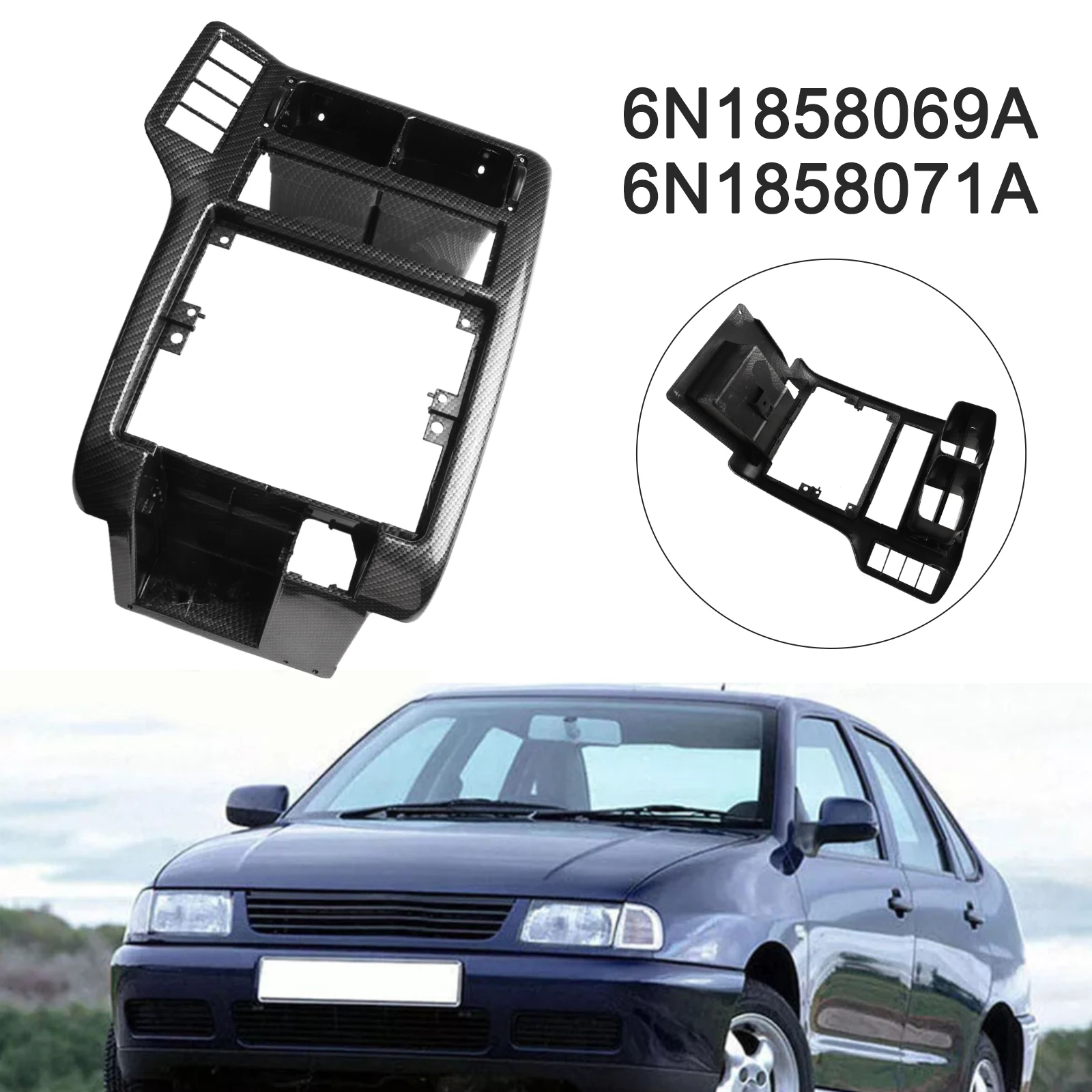 

Car Center Console AC Air Vent Grille Compatible with OEM Part Numbers For 6N1858069A 6N1858071A for 1994 2002