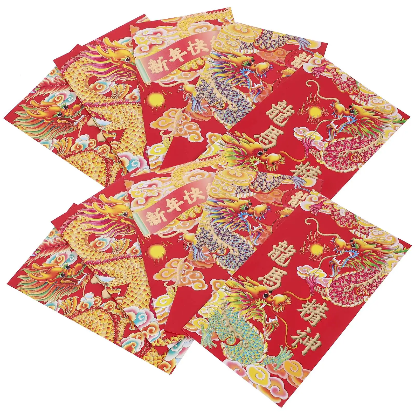 

30 Pcs Red Envelope Bag Chinese Paper Money Pocket Envelopes for Cash Saving Style Wedding Stuffing