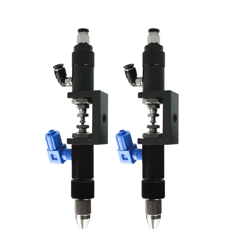 

Double acting dispensing valve back to the suction function point glue gun head UV gel ink filling valve