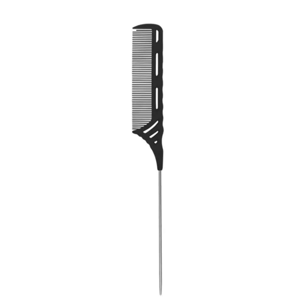 Fine-tooth For Hair Dyeing Hairdressing Highlight Hair Tail Comb Rat Tail Combs Hair Edge Trimmer Sharp Tail Styling Comb