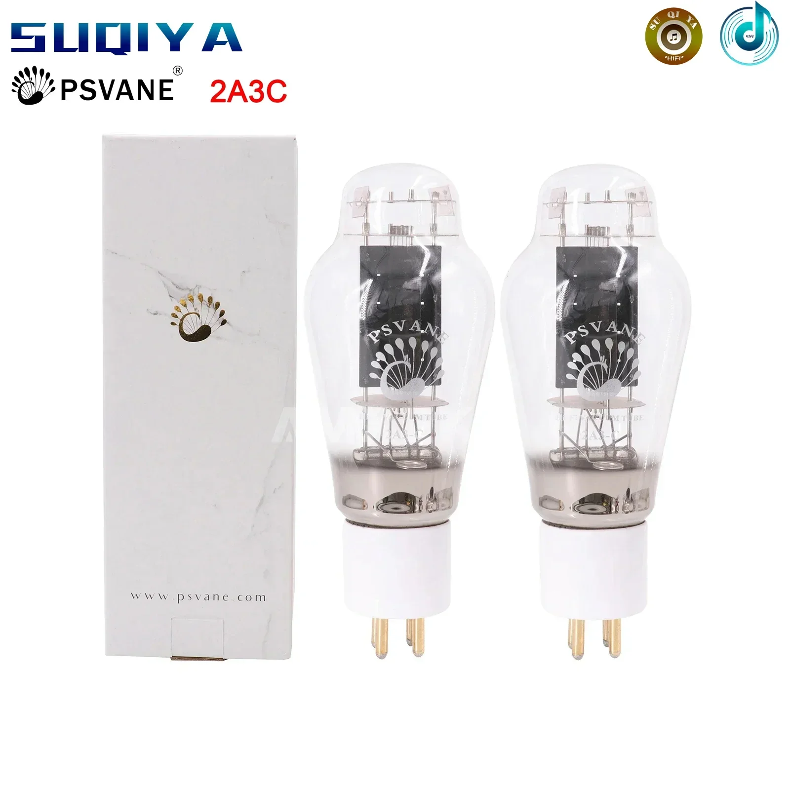 

SUQIYA-PSVANE 2A3C Vacuum Tube Replace 2A3 2A3B Carbon Plate Vintage HIFI AUDIO TUBE AMP Upgrade DIY GD-PARTS New Matched Pair