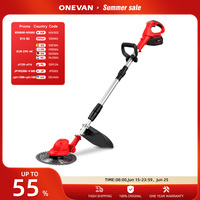 10Inch 4000W Brushless Electric Lawn Mower 36000RPM Cordless Grass Trimmer Length Adjustable Garden Tools For 21V 18V Battery