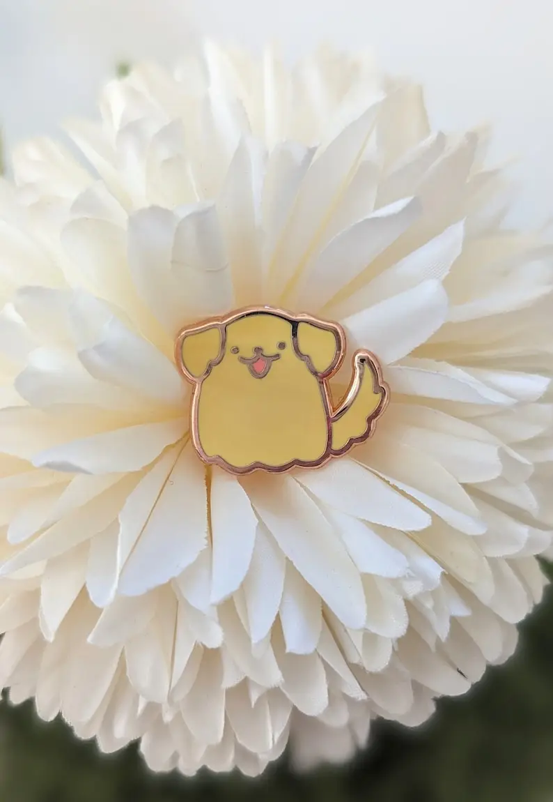 Mini Doggy Pins - Hard Enamel Pin