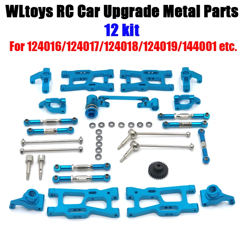 

Wltoys 124016-17-18 124019 144002-01 Metal Upgrading And Refitting Parts Of Remote Control Vehicle (256)