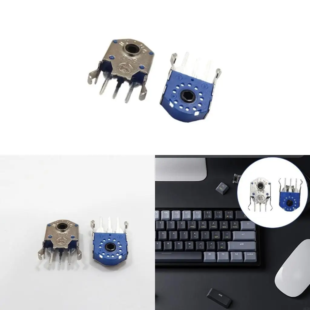 462E Precisions 2Pcs HUANO 8mm Blue Cores Encoders for GPROX Superlight Computer Mouse, Smooth Navigation