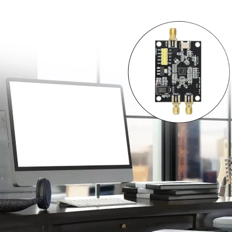 ADF4351 Microcontroller Phase Locked Loop Module 35M-4.4GHZ RF Source Frequency Synthesizer Development Drop shipping