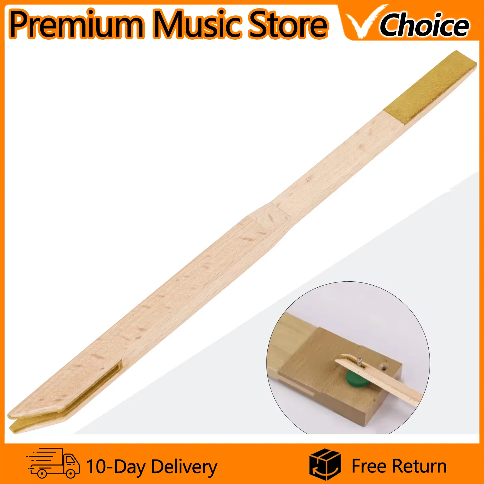 Piano Maintenance Slightly Nail Polishing Rod Piano Repair Rod Wooden Nail Polishing Rod Keyboard Instrument Accessories Parts