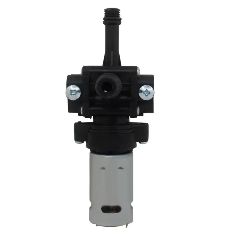 DC12V Automotive Piston Pump High Pressure Pump Accessories 550 Strong Magnetic Carbon Brush Motor Pump Planetary Deceleration
