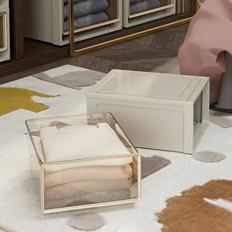 2026 New Multi-Functional Drawer Stackable Storage Box - Clothes Shoes Cosmetics Jewelry Underwear Home Organizer