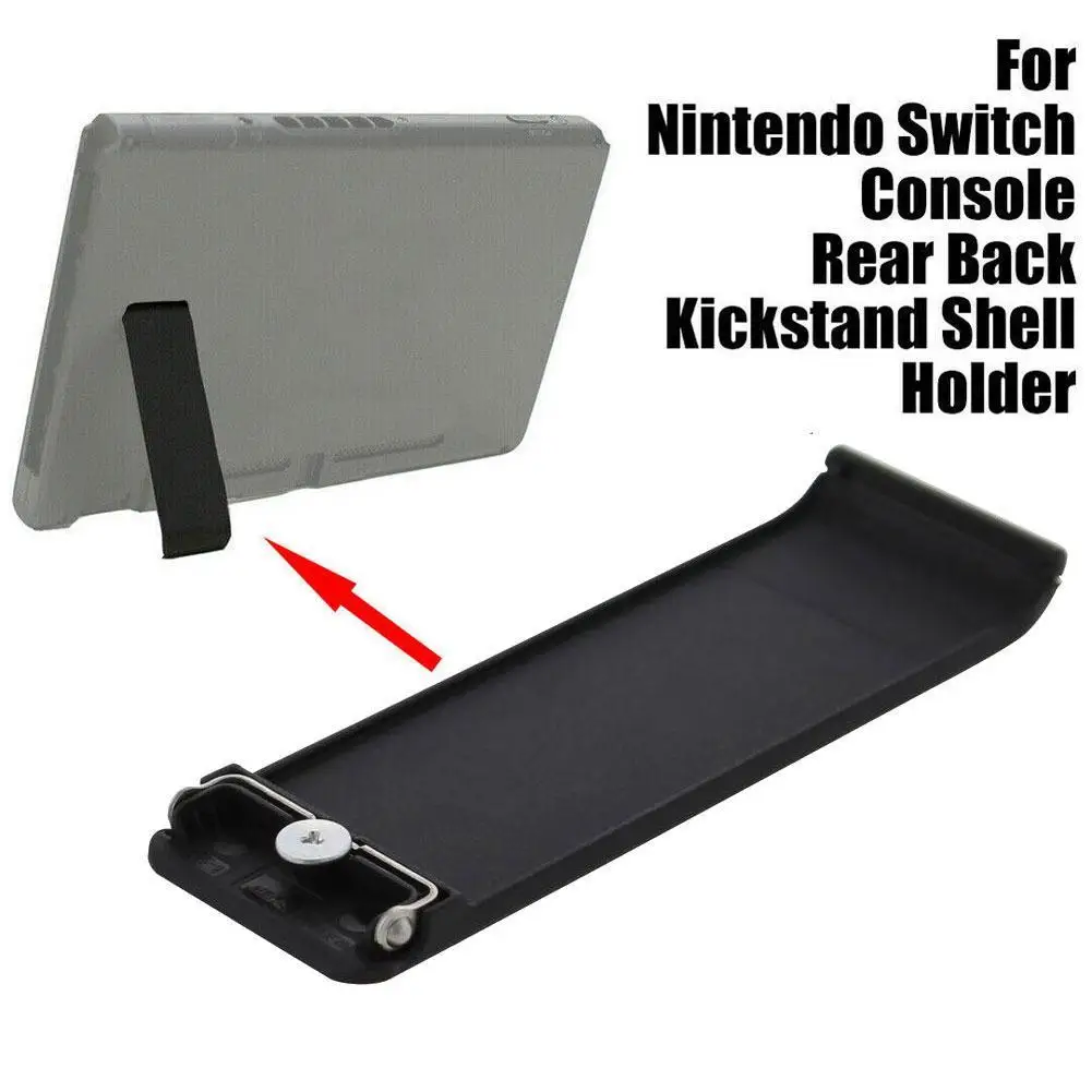 Suporte de substituição Kickstand para Nintendo Switch Console, Stand Holder, Host Back Cover, Peças de Reparo NS, Acessórios