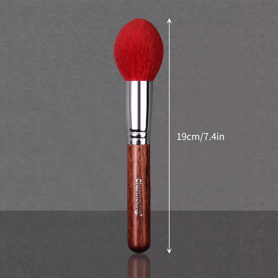 High-grade Wool Powder Brush With Wooden Handle, Blush Brush, Highlight Brush, Contour Brush, Multi-functional Makeup Tool