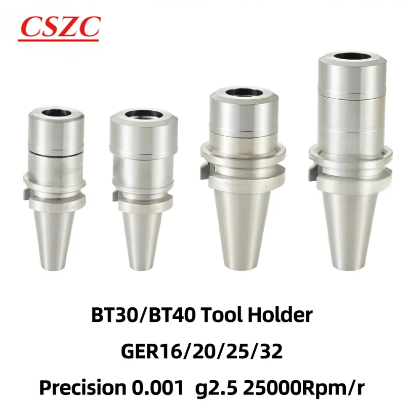 

NEW Stainless steel BT30 BT40 Spindle GER ER16 ER20 ER25 ER32 Machining Center Anti-rust CNC Tool Holder Engraving Machine