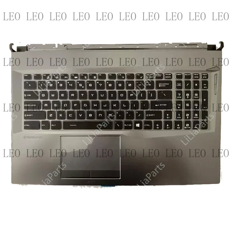 JJ  for MSI GP75 GP75VR No Touchpad Palmrest US Keyboard Colorful MS-17E2 Top Case