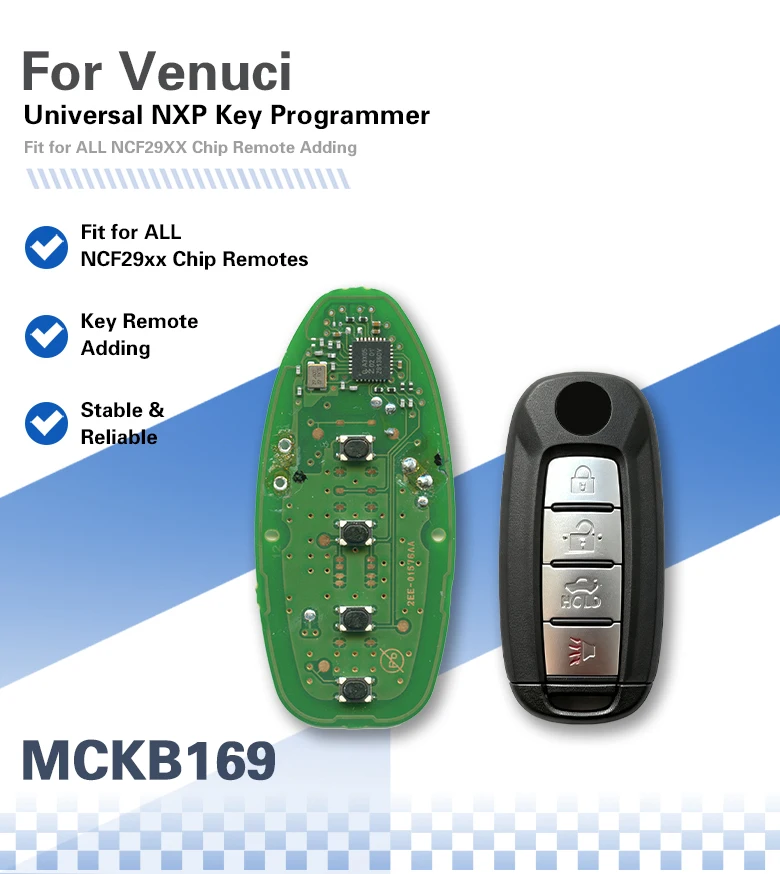MCKB163-MCKB174 NXP Killer Adapter for DENZA isuzu VENUCIA MAXUS Changan NISSAN GEELY KIA Great Wall Motor Smart key unlimited