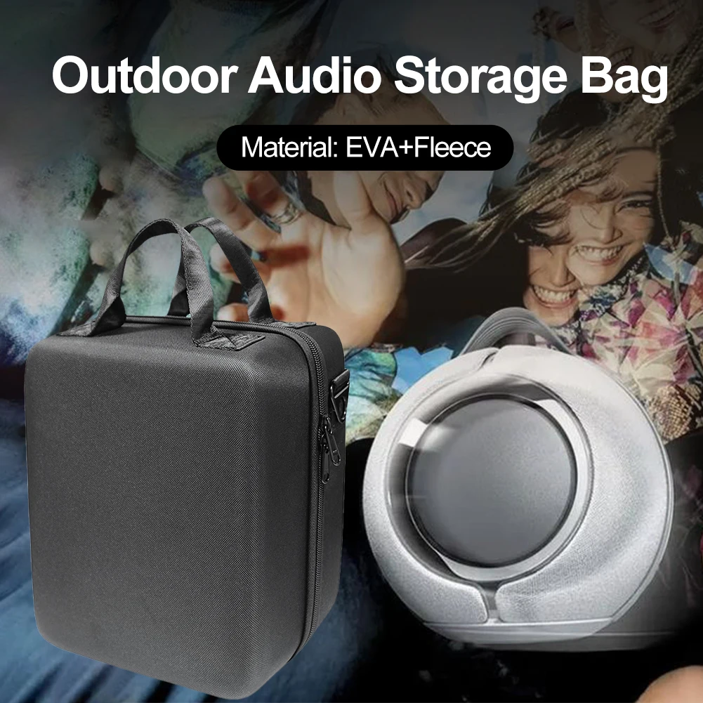 Estojo impermeável com alças, Saco de armazenamento EVA, Bolsa de viagem, Bolsa protetora para Devialet, Mania, Outdoor Speaker
