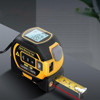 40m 60m Laser Distance Meter Rangefinder Laser Measure Distance Meter Surveying Equipment Tape Measur Retractable Tape