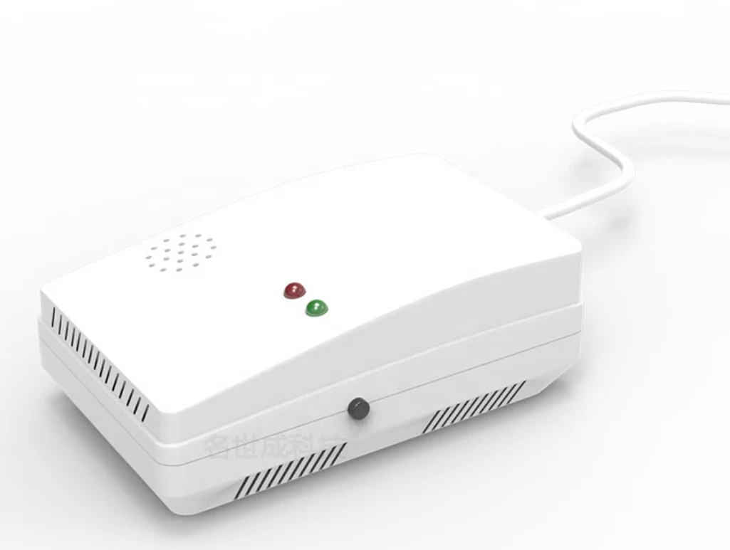 HEYRV Caravan Travel Trailer Hardware Parts LPG LNG Natural Gas Alarm Sensor Smoke Leak Detector 85dB Indoor Alarm