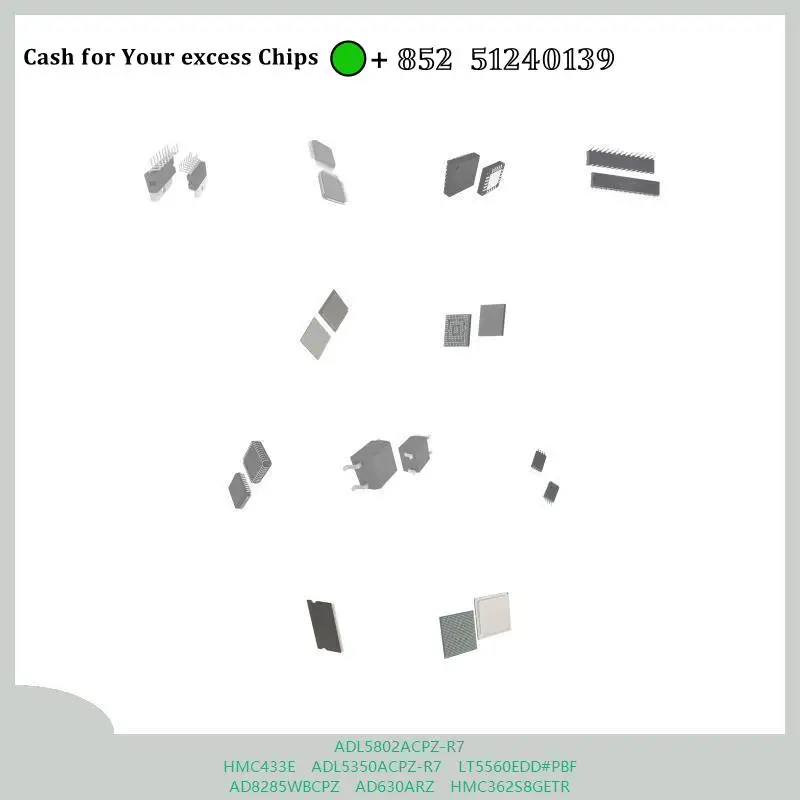 chip-circuito-integrado-chip-mcu-adl5802acpz-r7-hmc433e-adl5350acpz-r7-lt5560edd-pbf-ad8285wbcpz-ad630arz-hmc362s8getr