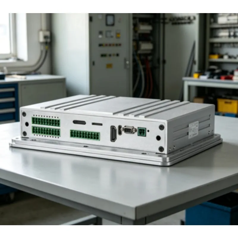 7 inch Rugged HMI Panel PC TPC370 IP66 Industrial Touch Screen 1TOPS NPU Wide Temp -30℃ to 70℃