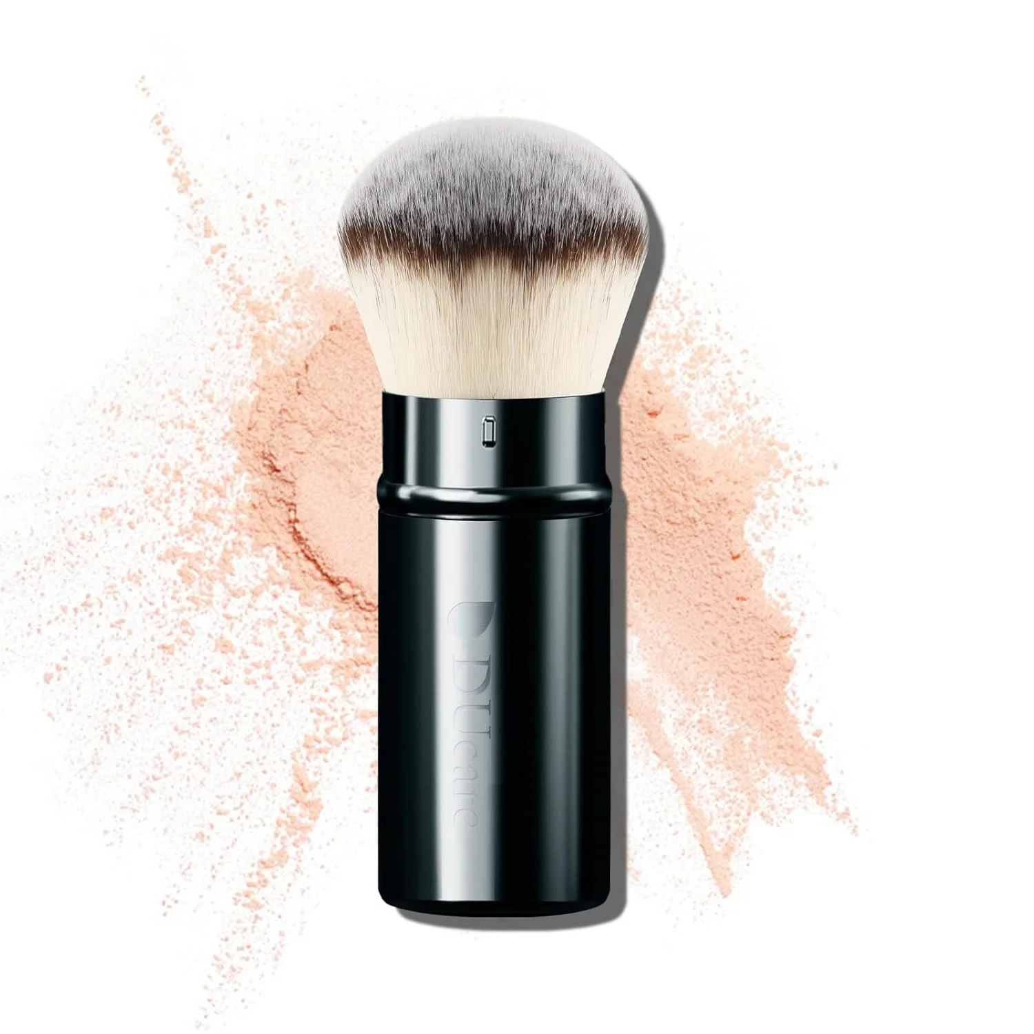 DUcare Retactable Foundation Brush Flat Top Brush Synthetic Professional Makeup Blush Brush Liquid Face Powder Makeup Tools
