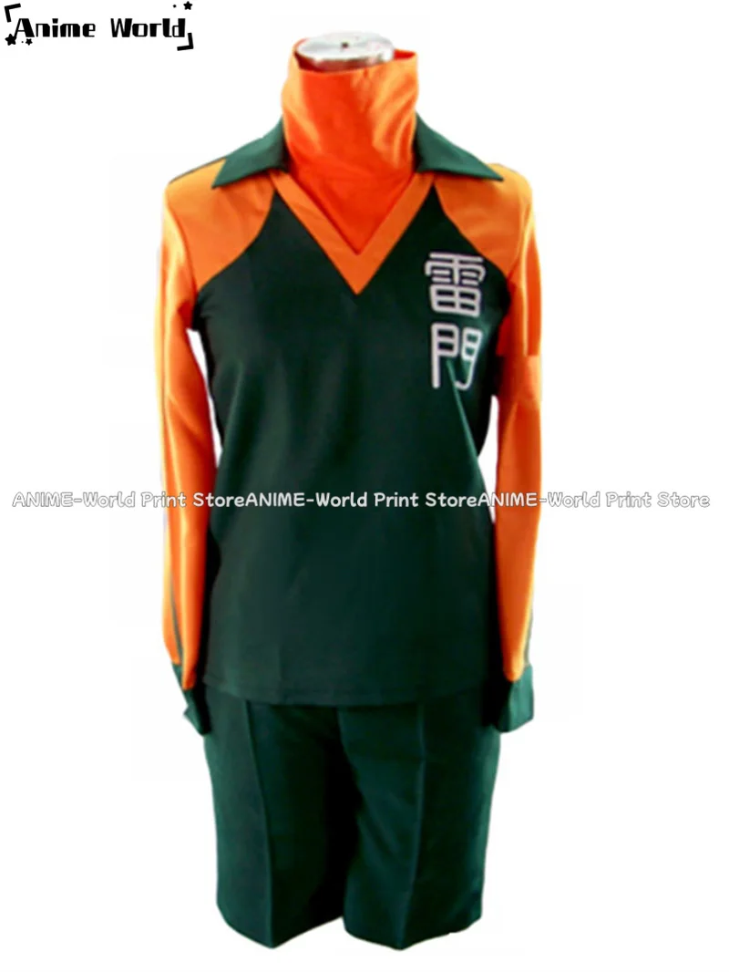 《Custom Size》Anime Inazuma Eleven Endou Mamoru Cosplay Costume School Football Uniform Shirt Shorts Jersey Halloween