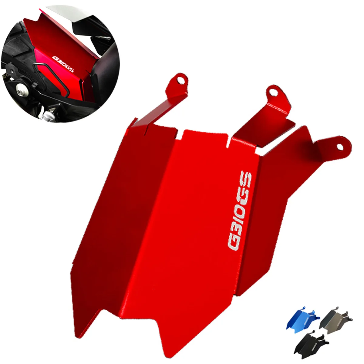 

Motorcycle Rear Wheel Fender Tire Hugger Splash Guard Back Mudguard Protector Cover for BMW G310R G310GS G310 GS R 2017 - 2023
