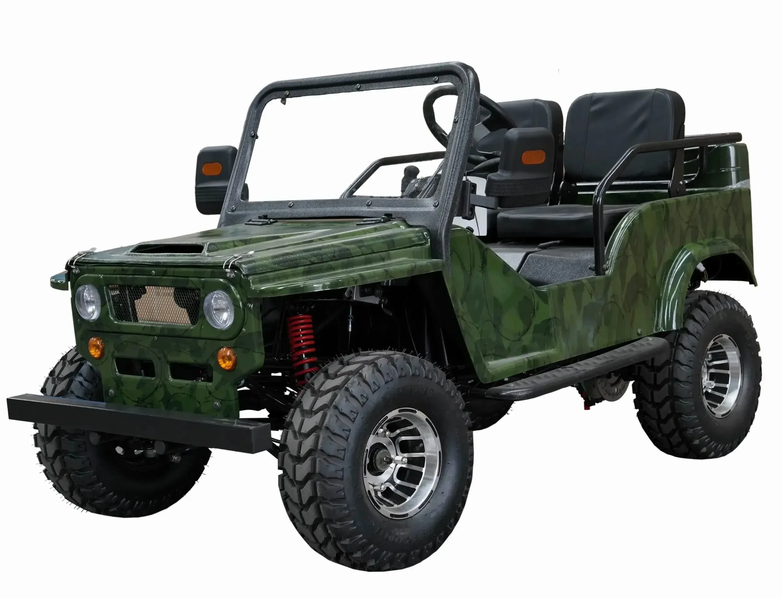 Go Kart 110cc 125cc 150cc 4-Stroke Mini Utv Atv  Air-cooled Single-cylinder Mini Jeep with Chain Drive Disc Brake Buggy for Kids