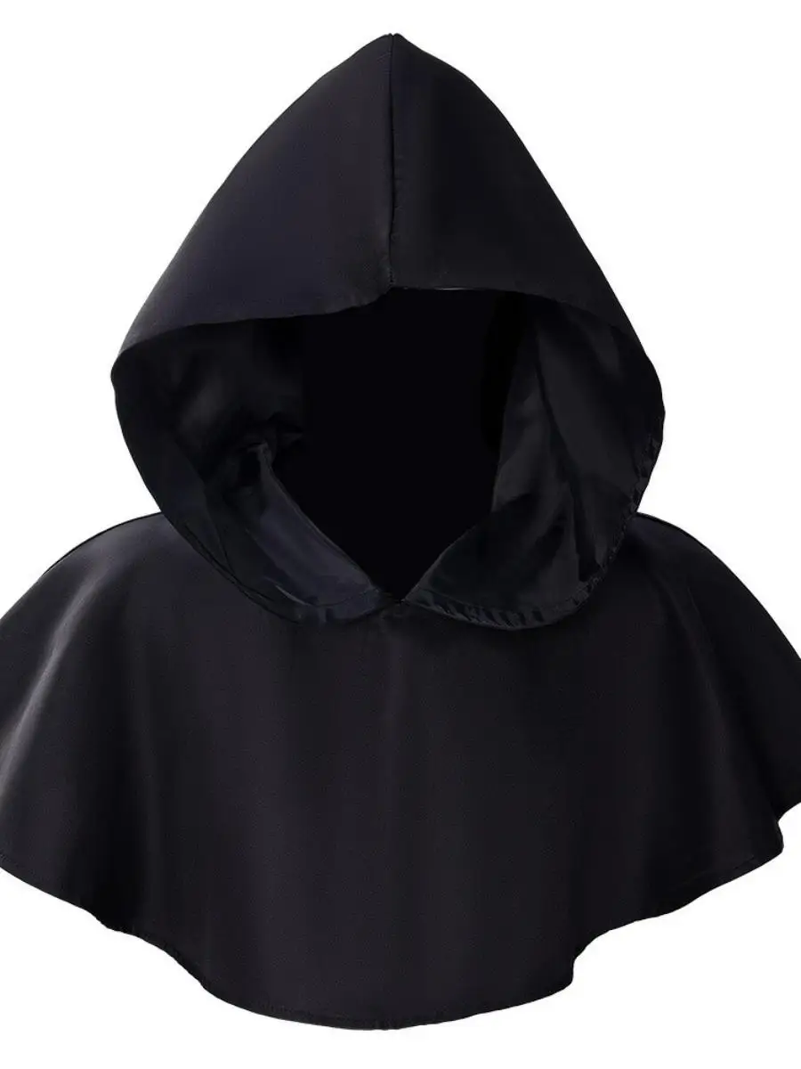 New Medieval Death God Hooded Cloak loween Stage Costume  Priest Cosplay Outfit Women's Ethnic Stage Costume