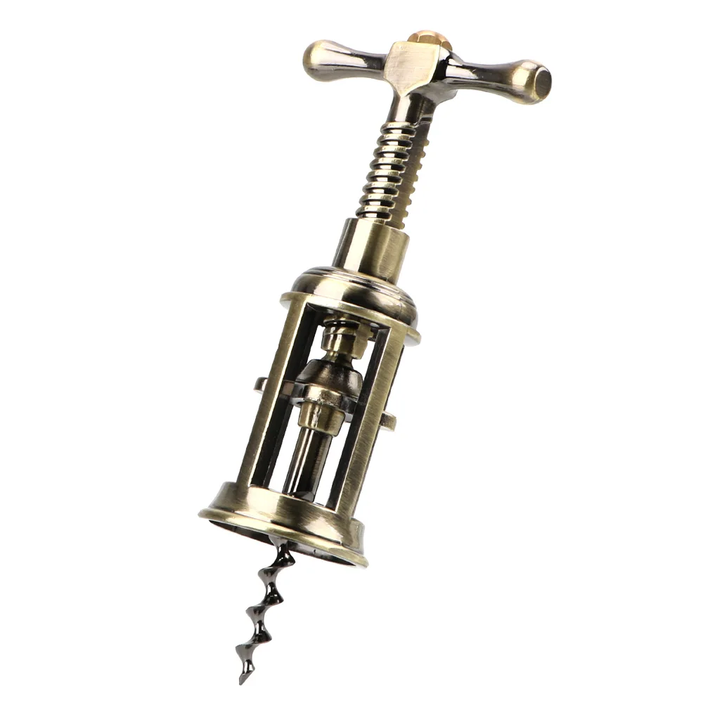 Bar Tools Vintage Style Rack Pinion Corkscrew Kichen Accessories Cork Wine Opener Gadgets